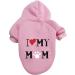 Shop Waterproof Winter Dog Coat & Hoodie - Warm Fleece Jacket for Puppies & Medium Dogs | 5XL Pink Perfect Autumn Clothing - Buy Online on GoSupps.com