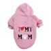 Waterproof dog coat winter warm jacket dog puppy sweater boy for little with bag-warm dog medium hoodie autumn clothing winter fleece pet clothing dogs (11111debka-pink 3xl) 3xL 1111debka-rosa