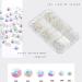 1 Box Crystal Nail Art Rhinestone Gold Silver Clear All Colour Flat Base Mixed Shape DIY Coyicoli 1000 Pieces Flat Back Rhinestones - Buy Online on GoSupps.com
