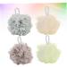 Angoily 4pcs Bath Ball Mesh Pouf - Premium Shower Sponge Net for Luxurious Cleansing - Buy Online on GoSupps.com