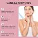  homomdy Vanilla Body Oil Vanilla Scented Body Oil for Women Moisturizing Firming Nourishing and Fragrant After Shower Natural Ingredients Non Greasy Formula (2pcs) - Buy Online on GoSupps.com