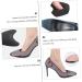 NOLITOY Toe Infilled Pad - 18 Pairs High Heel Shoe Pads for Women | Comfortable Heel & Toe Padding for Boots & High Heels - Adjustable Black Knitted Cloth - Buy Online on GoSupps.com