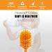 Silicone Bottle Cleaning Brush with Long Handle - 31cm/12.5 - Perfect for Baby Bottles, Hydro Flask, Sports Bottles, Vases and Glassware - Orange - Qty 1 - Buy Online on GoSupps.com