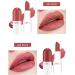 QiBest Mini Capsule Lipstick Set - 6 Velvet Matte Long Lasting Lipsticks | Moisturizing & Safe Make-Up Gift for All Skin Tones - Buy Online on GoSupps.com
