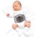 CEVVIZZ Baby Gas Relief Belly Band - Microwavable Thermal Waistband with Natural Cherry Pits for Gas Pains - Beautiful Gift Box - Grey - Buy Online on GoSupps.com