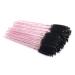 300 Pack Disposable Mascara Wands & Eyelash Brushes | Eye Makeup Applicator Kit - Crystal Rose/Black - Buy Online on GoSupps.com