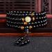 Obsidian Bracelet 108 Beads - Dragon Pattern Luminous Therapy Jewelry Gift | 30-inch International Shipping - Buy Online on GoSupps.com