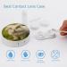 Angora Rabbit Contact Lens Case with Mirror | Portable & Cute Travel Kit for Eye Care - Buy Online on GoSupps.com