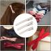 30 PCS Silver Metal Alligator Hair Clips 2.2Inch/55mm 2.6Inch/65mm 2.95Inch/75mm 3 Assorted Size Crocodile Sectioning Clips Hair Duck Teeth Hairpins Curl Setting for DIY Hair Extensions - Buy Online on GoSupps.com
