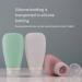Roseflower 4-Piece Silicone Travel Bottles | Leak-Proof BPA-Free TSA Approved | Portable Shampoo Lotion Shower Gel Containers | International Shipping - Buy Online on GoSupps.com