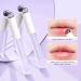 Arqumi 2PCS Lip Brush Set - Silicone Lipstick Applicators Round Head Lip Smudge Brushes Makeup Brush with Dust Storage Tube | Perfect for Lip Gloss & Makeup - Buy Online on GoSupps.com