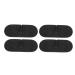 Heel Sole Protector Rubber Heel Anti Slip Pads Soft 4 Pairs High Resilience for Travel (Large 5x4.5cm/1.96x1.77in)