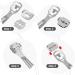Stainless Steel Horn Skin Remover - Pedicure Tool with 10 Replacement Blades for Wet & Dry Feet | Effective Hard Skin Corneal Care - Buy Online on GoSupps.com