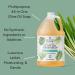 Brittanie's Thyme Organic Olive Oil Castile Liquid Soap 1 Gallon Refill - Lemongrass Scent | Natural Vegan & Gluten-Free Formula for Face, Body, Dishes, Pets & Laundry - Buy Online on GoSupps.com