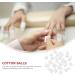 Hemobllo Boules De Coton Nettoyantes Pour Ongles 300pcs Absorption lev e Fibres Non Pelucheuses Usage Salon Et Maison Nettoyage Dissolvant Gel - Buy Online on GoSupps.com