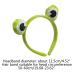 Buy Ixkbiced Cute Frog Eyes Face Wash Makeup Headband - Plush Elastic Hair Hoop for Comfortable Skincare | International Shipping Available - Buy Online on GoSupps.com