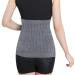 ITODA Warmer Lower Back Brace | Compression Abdominal Binder for Lumbar Support | Breathable Pain Relief Wrap for Men & Women - Grey L - Buy Online on GoSupps.com