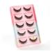 UAMOU 10/50/100 Boxes Mink Eyelashes Fluffy 3D Mink Lashes Makeup Natural Long Volume False Eyelashes Bulk Faux Cils Custom Cheerfully (Color : 5 Pairs X22CS Size : 50 Boxes)