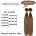 SEGO TREEN 16 Real Human Hair Weave Bundle - 100% Virgin Brazilian Extensions in Medium/Chestnut Brown - Buy Online on GoSupps.com