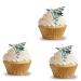 24 edible PRE CUT RAF Vulcan Bomber kids childrens party decorations Wafer Paper Cupcake Topper Cake