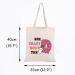 JXGZSO Donut Coffee Lover Gift She Crazy About The D Donut Tote Bag Coffee Junkie Gift Donut Coffee Merch - Buy Online on GoSupps.com