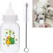 Esoes Pet Nursing Bottle - Suckling Bottle Set - Feeding Bottle Silicone Nipple Brush Kit Water/Milk Bottle for Dog Puppy Cat Kitten Pet Small Animals 120ml Baby Pet Bottle - Buy Online on GoSupps.com
