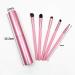 5-Piece Eyeshadow Brush Set with Real Wood Handle - Blending Eyebrow & Eyeliner Brushes in Pink | Premium Makeup Accessories for International Shipping - Buy Online on GoSupps.com
