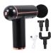 Healeved 1 set of fascia gun body supply adjustable fascia massage device portable impact massager body massager portable fascia massage device metal massage accessories mini 14.5x14x4.2cm black