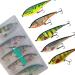 Elbfang Wobbler Jerkbait Artificial Lure Set Pike Zander Predatory Fish Fishing Lure for Fishing 5 Pieces / Box / 90mm / 21g