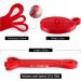 High-Quality Resistance Bands for Men & Women - Pull Up & Loop Bands for Stretching Powerlifting Yoga & Pilates | Perfect for Resistance Training (Red - Buy Online on GoSupps.com