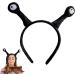 Snail Antenna Headband Cartoon Plush Snail Eye Headband Unbreakable High-Strength Hair Accessories for Fancy Dress Black Big Tentacles One Size - Buy Online on GoSupps.com