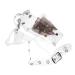 DOITOOL Bag Hairdressing Pouch Hair Care Styling Tools Waist Bag Scissor Pouch Clear Belt Bag Waist Pouch for Barber Holsters Hair Stylist Hairdressing Bag PVC Adjustable