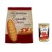 Italian Gourmet E.R. Mulino Bianco Crostini Granetti Classici Salted Snacks 280g + Italian Gourmet Pulpa 400g (Pack of 6)