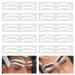 Buy Disposable Eyebrow Design Stencils - 10 Pairs C Type for Perfect Brow Shaping | International Shipping Available - Buy Online on GoSupps.com