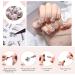 RosinKing Nail Art Stickers Nail Decals Designer Nail Foil Abstract Face Curve Graffiti Nail Designs 3D Self-Adhesive Nail Stickers for Nail Art Supplies (12 sheets nail stickers Mixed Color) - Buy Online on GoSupps.com