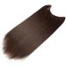 24" Wire In Secret Hair Extensions One Piece Miracle Extensions Straight Hairpiece Long - Medium Brown (60cm-120g) - Buy Online on GoSupps.com
