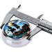 Cartoon Pirate Ship Portable Metal Pill Box - 3-Compartment Travel Case for Small Pills | Hinged Design | Perfect for On-the-Go - Buy Online on GoSupps.com