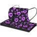 Winfer 50/100 Pieces Disposable 3-Layer Mouth Protection - Colored Print Face Masks for Men & Women Breathable Bandana Scarves - Buy Online on GoSupps.com