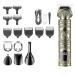 Hair Clippers Hair Cutting Tool 6 In 1 Grooming Kit Hair Trimmer Hair Clipper Nose Trimmer Shaver Body Trimmer Professional Rechargeable Metal Vintage