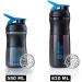 Buy BlenderBottle SportMixer Tritan 820ml - BPA-Free Protein Shaker & Water Bottle - Black/Cyan for Fitness Shakes - Buy Online on GoSupps.com