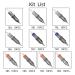 ATOMUS 100pcs Mixed Tattoo Cartridge Needles - Assorted Disposable 3RL 5RL 7RL 9RL 3RS 5RS 7RS 9RS 5M1 7M1 - Buy Online on GoSupps.com
