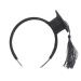 BinaryABC Graduation Hat Headband Mini Bachelor Cap Headband Graduation Party Supplies 2023 Graduation Decorations