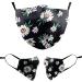 Sunflower Floral Print Anti Pollution Mouth Covers Cotton Half Face Mouth Reusable Dustproof Washable Facial Decoration Cotton Breathable Anti Droplet Dust-Proof Face Mouth - Buy Online on GoSupps.com