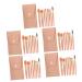 Balacoo 5 Sets Travel Makeup Supple Makeup Brush Cosmetics Women Favor Make up Brush Women Makeup Supplies Cosmetology Kit Brush for Makeup Major Makeup Utensils Fiber Wool Miss