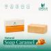 Cleansing Bar Soap - Caramel Scent | Revitalizes & Smoothens | Vegan Cruelty-Free Eco-Friendly | 3.88 oz - All Skin Types - Buy Online on GoSupps.com