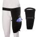 Catheter Leg Bag Holder - Urine Leg Bag Sleeves with Waist Belt | Medium Size | Black | Shop Now for International Shipping - Buy Online on GoSupps.com