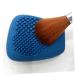 TEHAUX Silicone Makeup Brush Covers - Portable Blush Protectors for Travel | Clean & Durable 6.4x5cm Blue - Buy Online on GoSupps.com