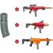 Dart Zone Pro-Series 15-Round Standard-Length Dart Magazine 3-Pack - Gray - Buy Online on GoSupps.com
