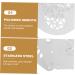 Zerodeko Chocolate Moulds 3pcs Coffee Latte Pieces Stencil Coffee Sprinkles Toppings Restaurant Latte Templates Strong Coffee - Buy Online on GoSupps.com