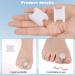  Autuuuckee Silicone Toe Spreader & Separator 4 Pairs for Bunions & Hallux Correction Comfort & Support in White  - Buy Online on GoSupps.com